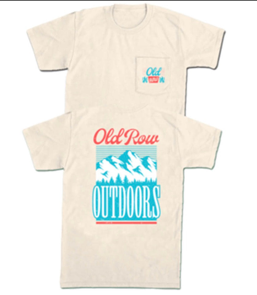 Old Row -Dry Mountain Pocket Short Sleeve T-Shirt