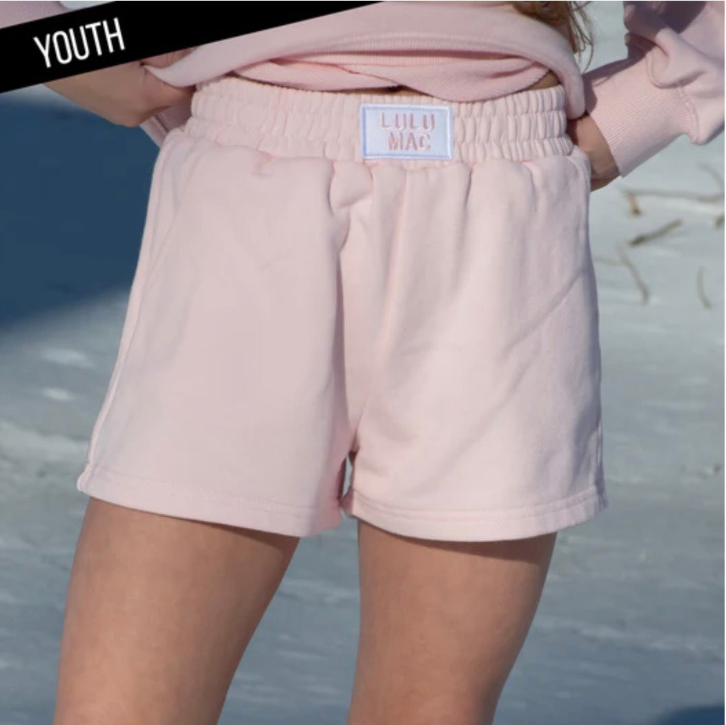 LULU MAC KID TERRY CLOTH SHORTS