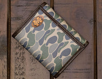 Zep-Pro TRIFOLD OLD SCHOOL CAMO LEATHER WALLET