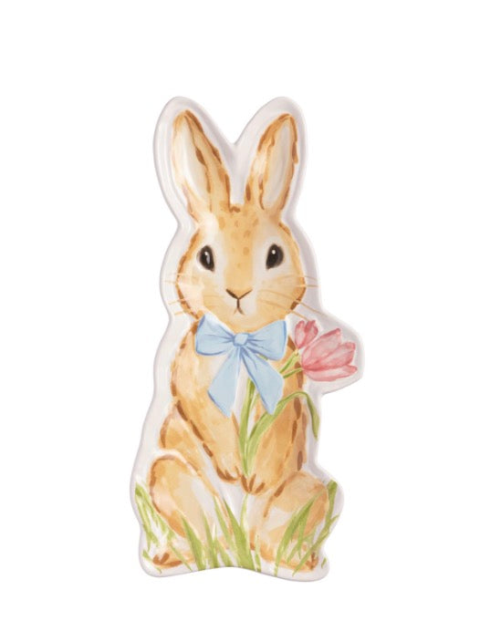 MUDPIE SMALL BUNNY PLATTER