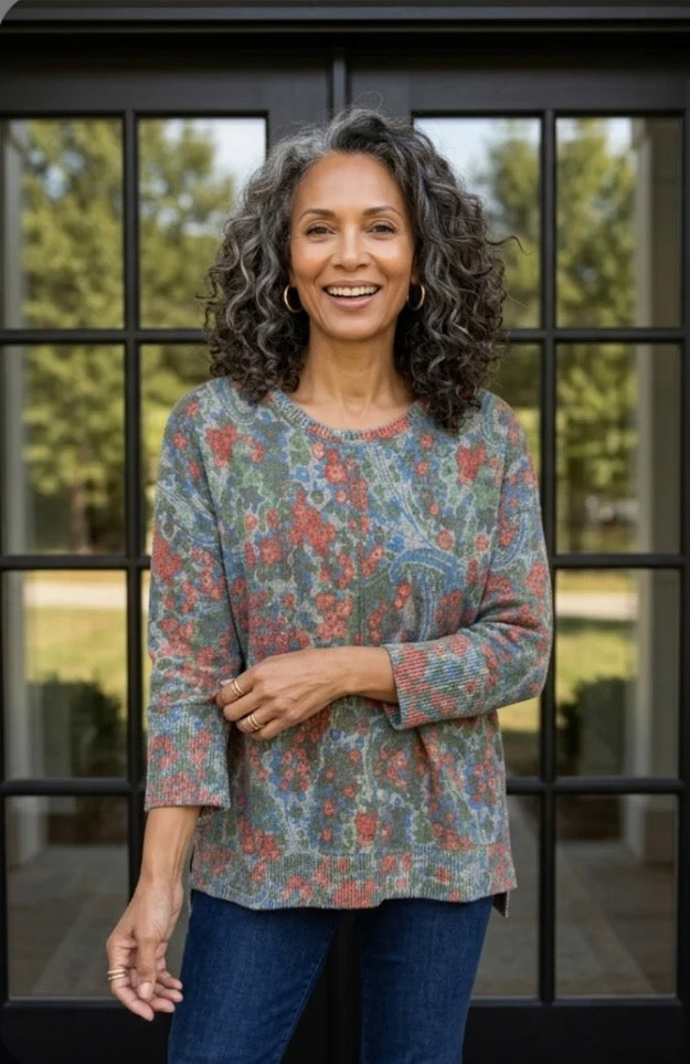 Habitat Super Soft Fleece Paisley Pullover