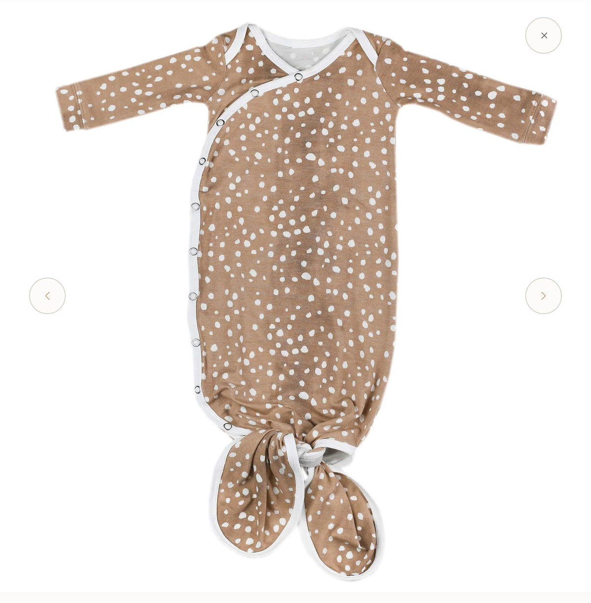 Copper Pearl Knotted Gown