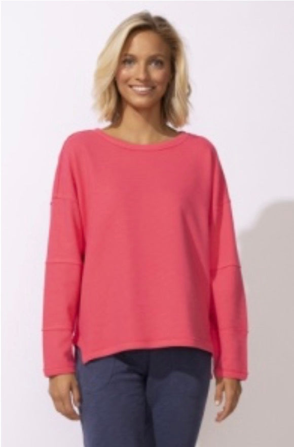 ESCAPE OTTOMAN FRENCH TERRY PULLOVER