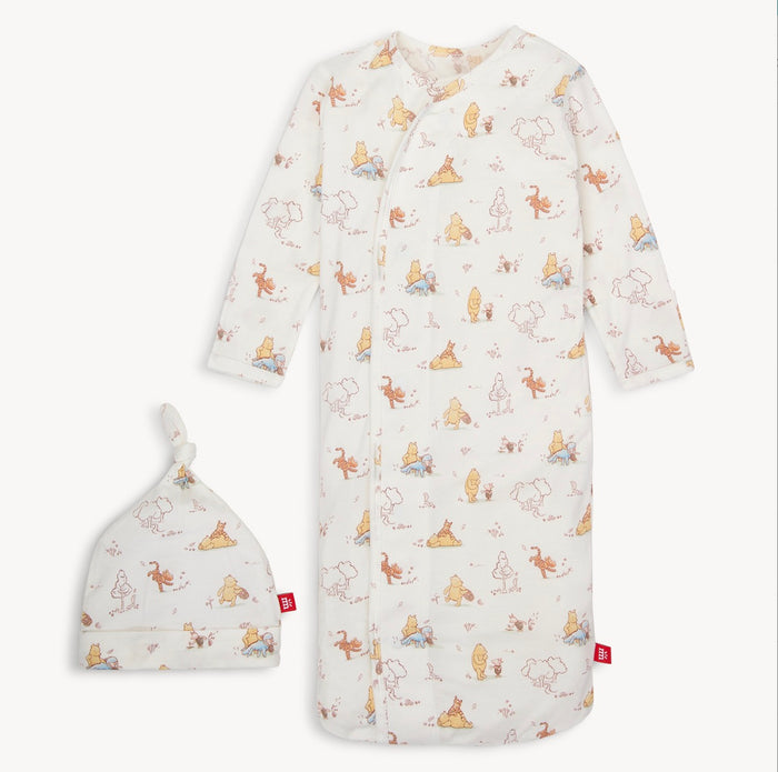 MAGNETIC ME MOMENTS WITH FRIENDS MODAL MAGNETIC COZY SLEEPER GOWN + HAT SET