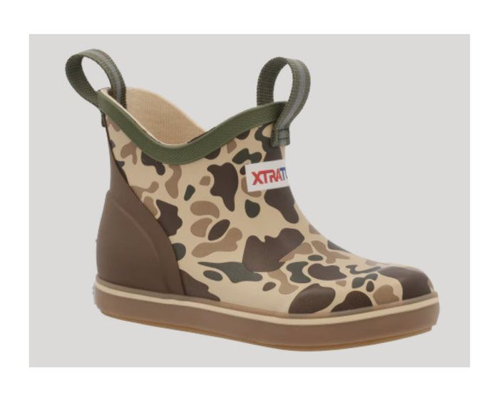 XTRATUF Youth ANKLE BOOT-duck camo