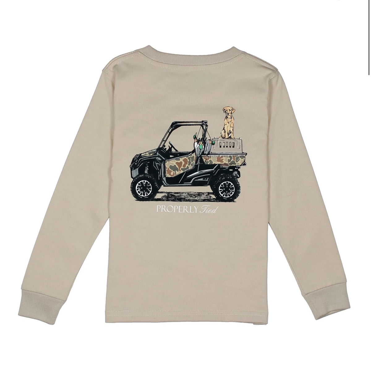 Properly Tied Boys Trail Tradition LS Linen