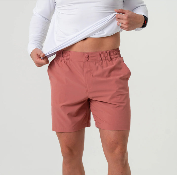 Burlebo- Everyday Short 7”-Red Clay - Fish Pocket