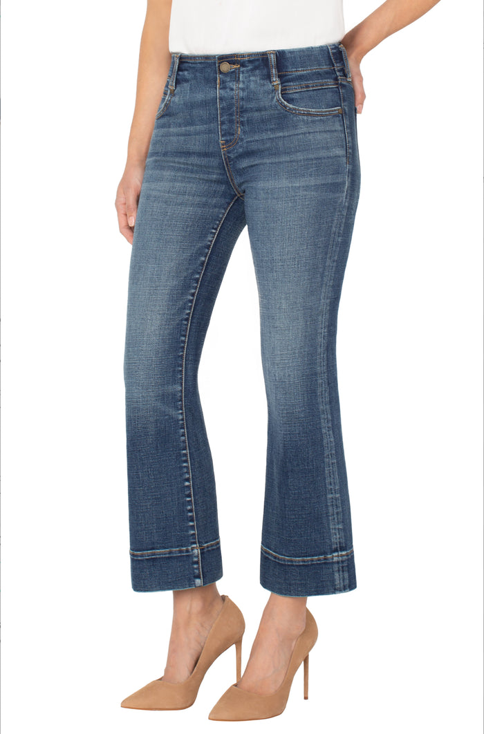 Liverpool Gia Flare w/ wide hem  Amana 27" ins