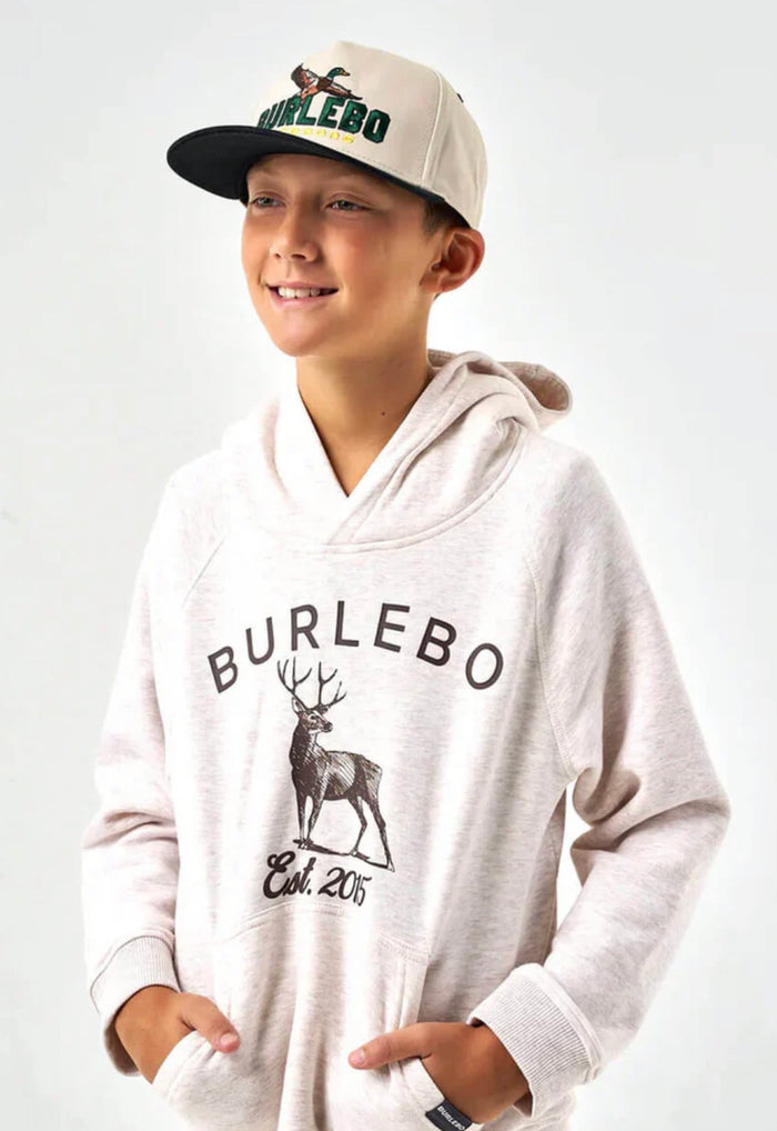 Burlebo Youth Deer Fleece Hoodie