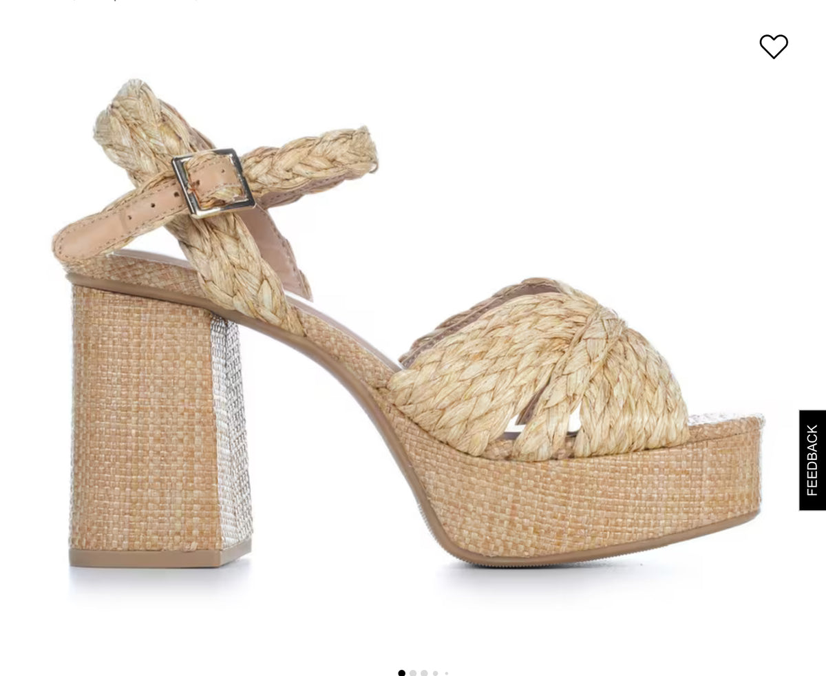 SODA TEACUP-S HEELED SANDALS