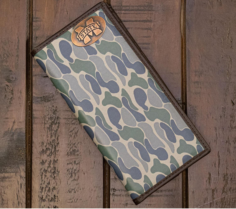 Zep-Pro SECRETARY OLD SCHOOL CAMO LEATHER WALLET