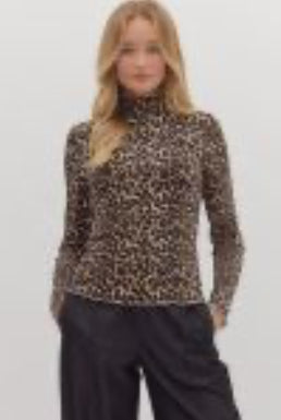 Leopard Long Sleeve Top