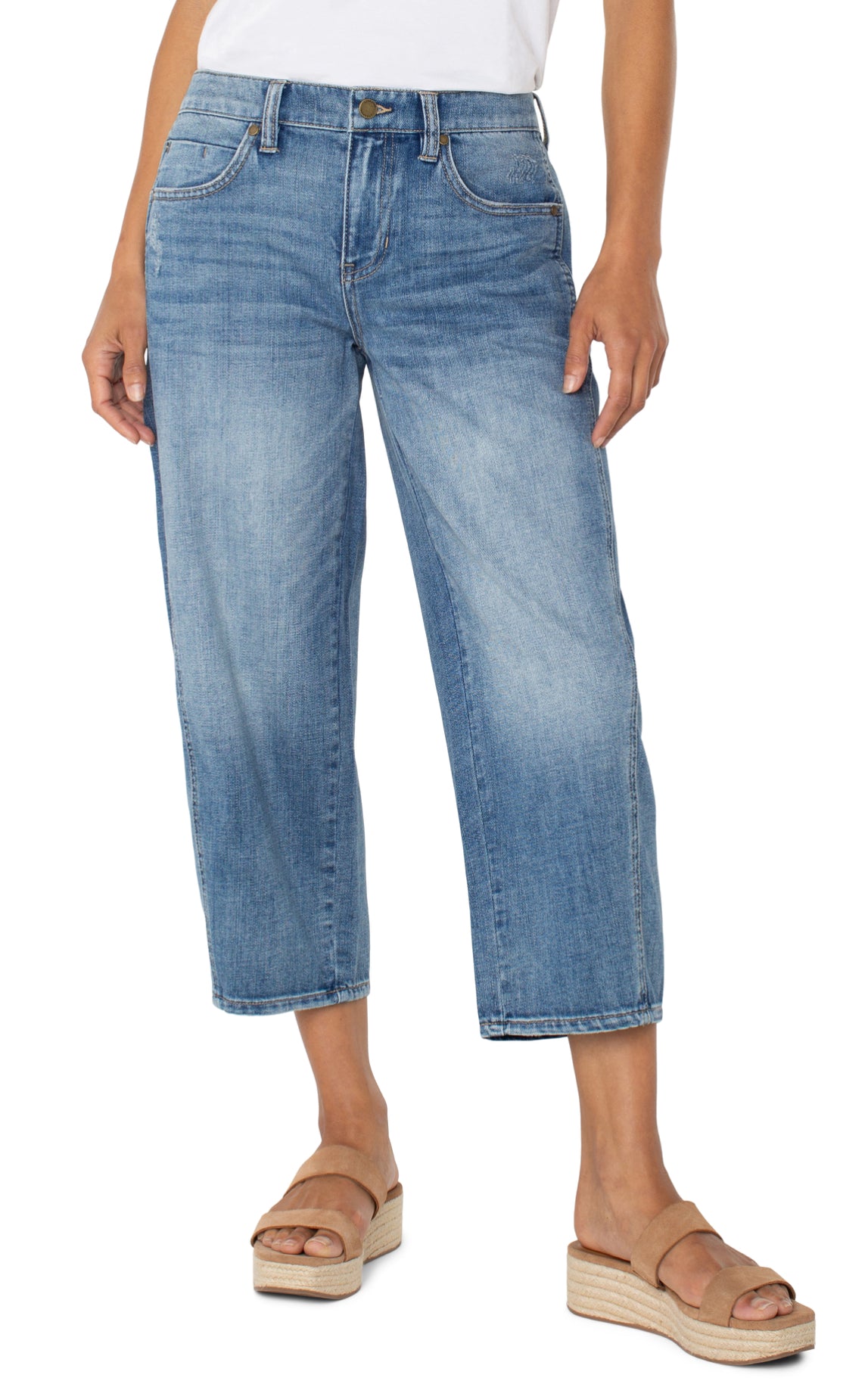 Liverpool Barrel Jean 24in ins Isla Vista