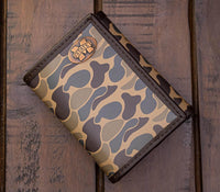 Zep-Pro TRIFOLD OLD SCHOOL CAMO LEATHER WALLET
