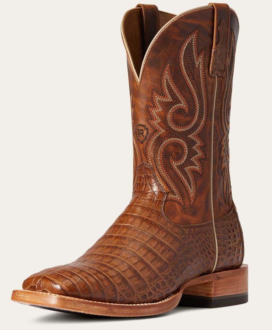 Ariat - Relentless Denton - NATURAL CAIMAN BELLY