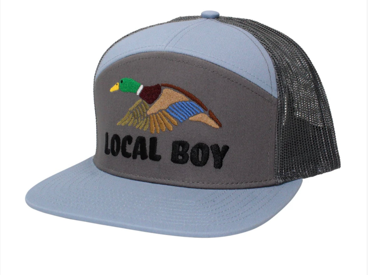 Local Boy-Wild duck 7 panel hat