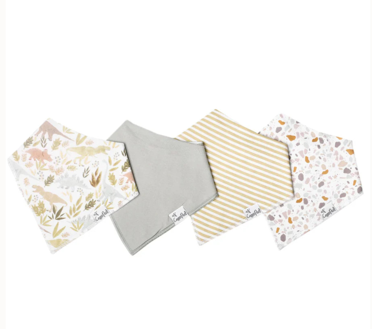 Copper Pearl Baby Bandana Bibs