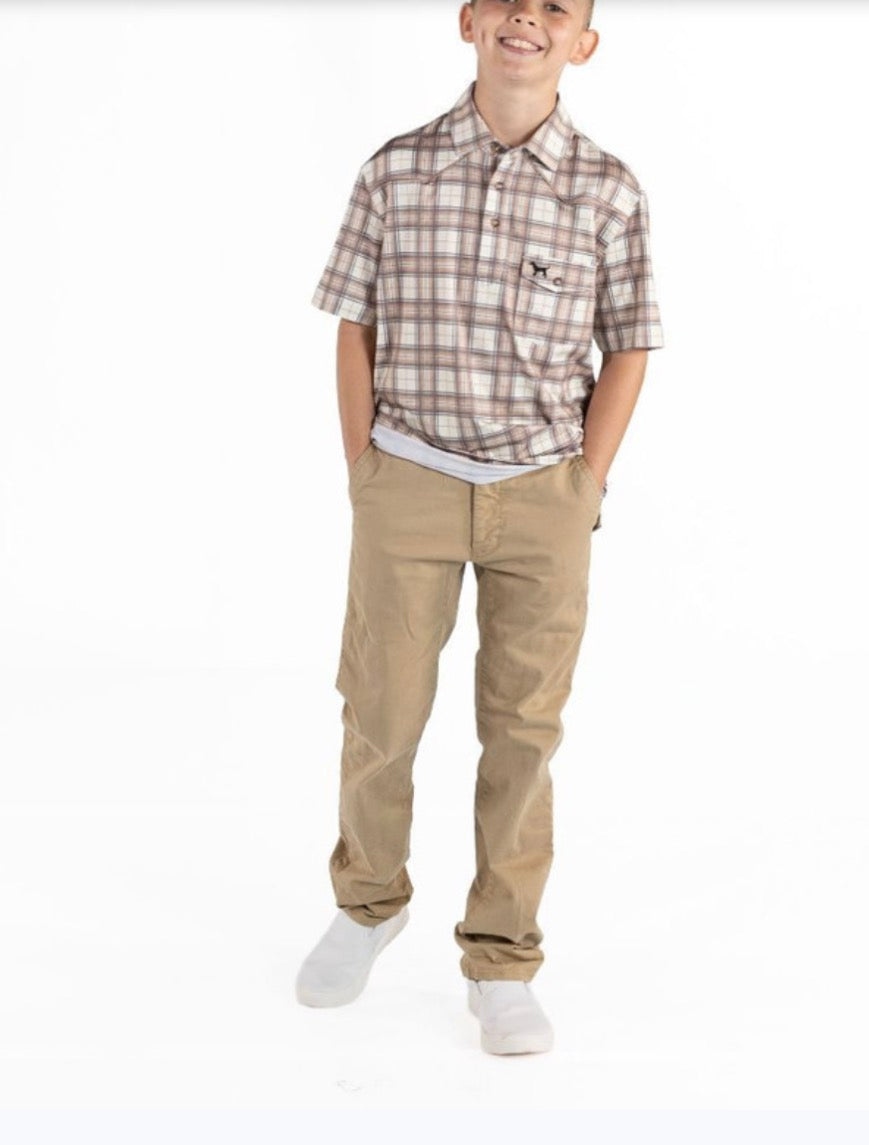 Simply Southern Youth Western Performance Polo