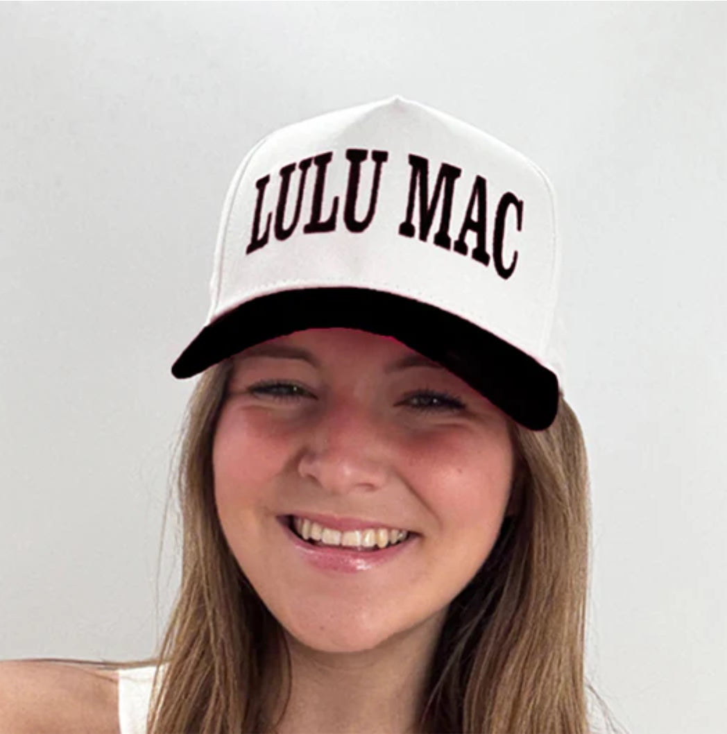 LULU MAC CAP BLACK