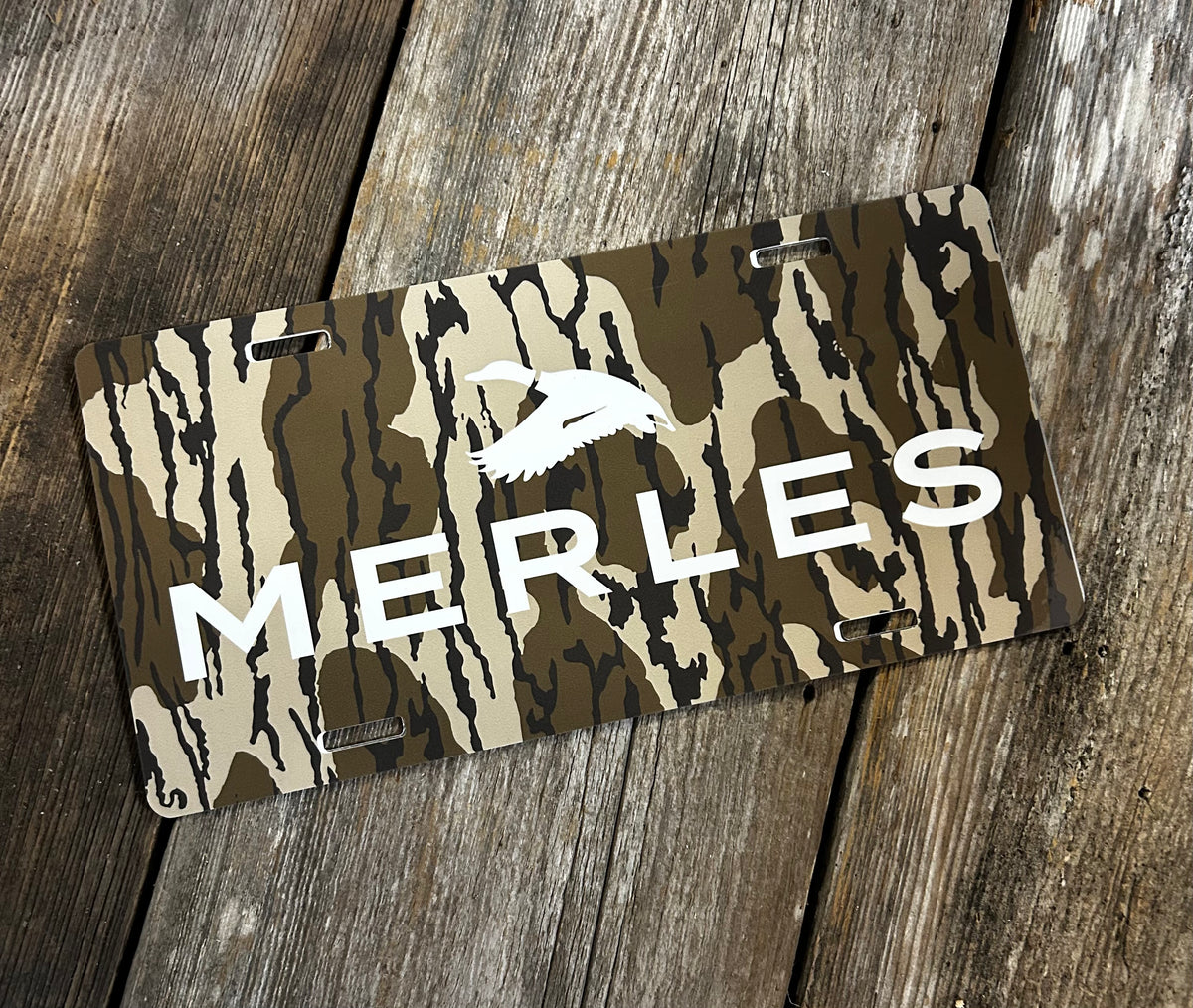 Merle’s - Car Tag - Bottomland