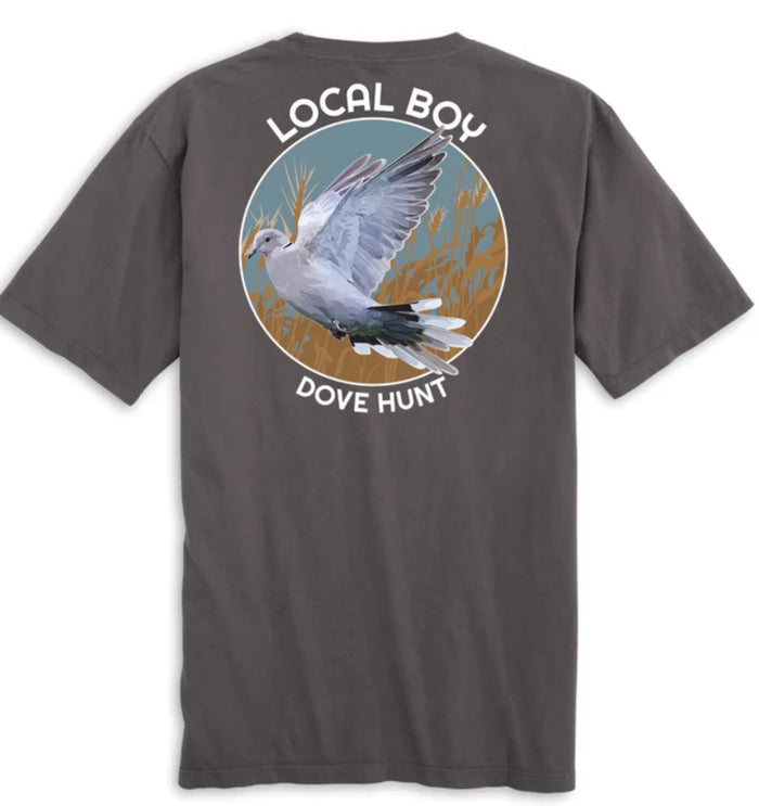 Local Boy-Dove Hunt T-Shirt-GRY