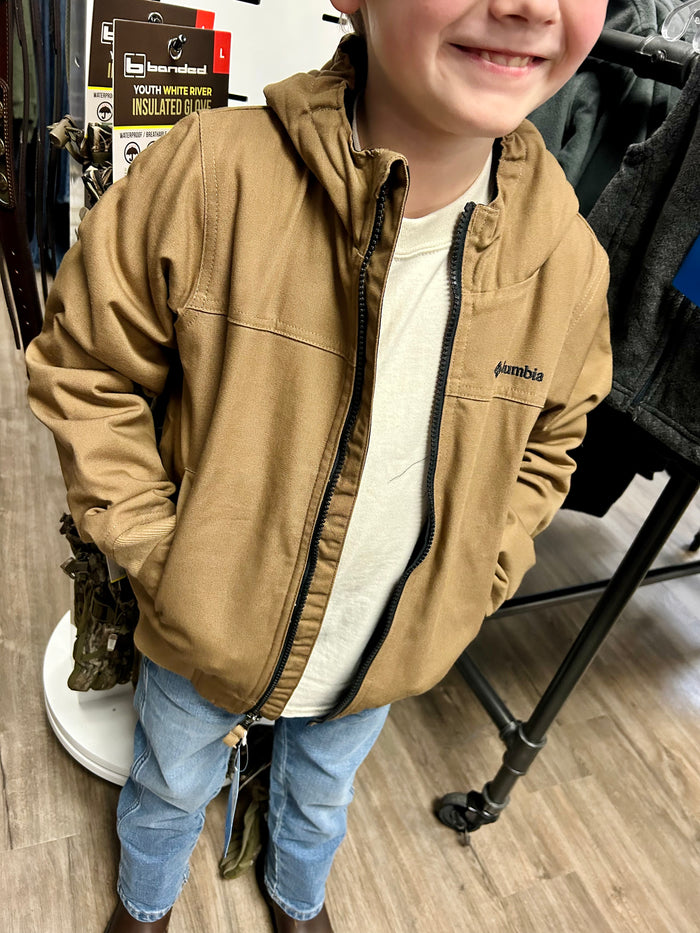 Columbia Boys Loma Vista Hooded Jacket Willow at Merle Norman