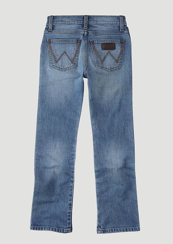 BOY'S WRANGLER RETRO® SLIM STRAIGHT JEAN IN ROUGHHOUSE