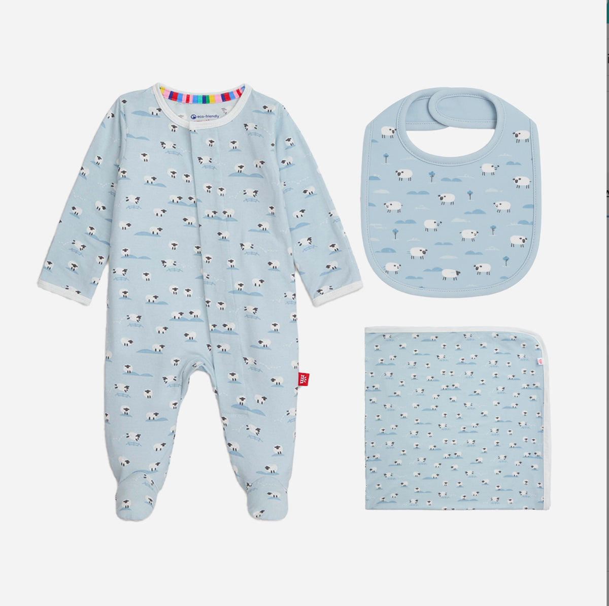 Magnetic Me Baa Baa Baby Blue Modal 3pc Gift Set