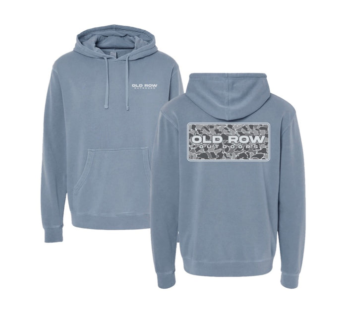 Old Row Outdoors 80s Camo Pigment Dyed Hoodie