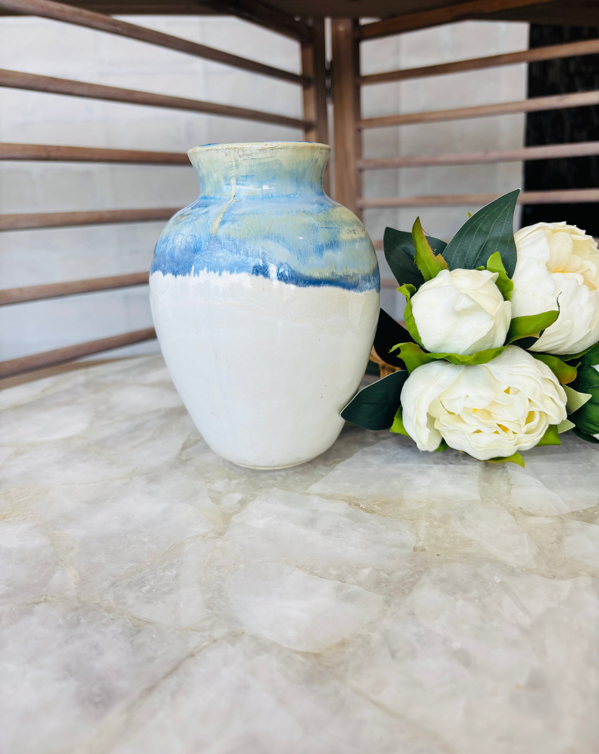 Rosaline Pottery Bud Vase Color Wittley