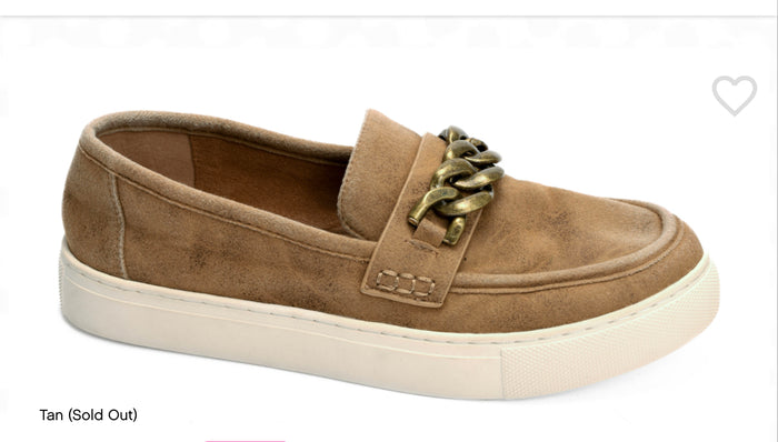 Corkys Chain Reaction Loafers Tan