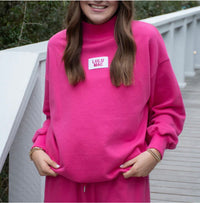LULU MAC TERRY CLOTH SWEATSHIRT