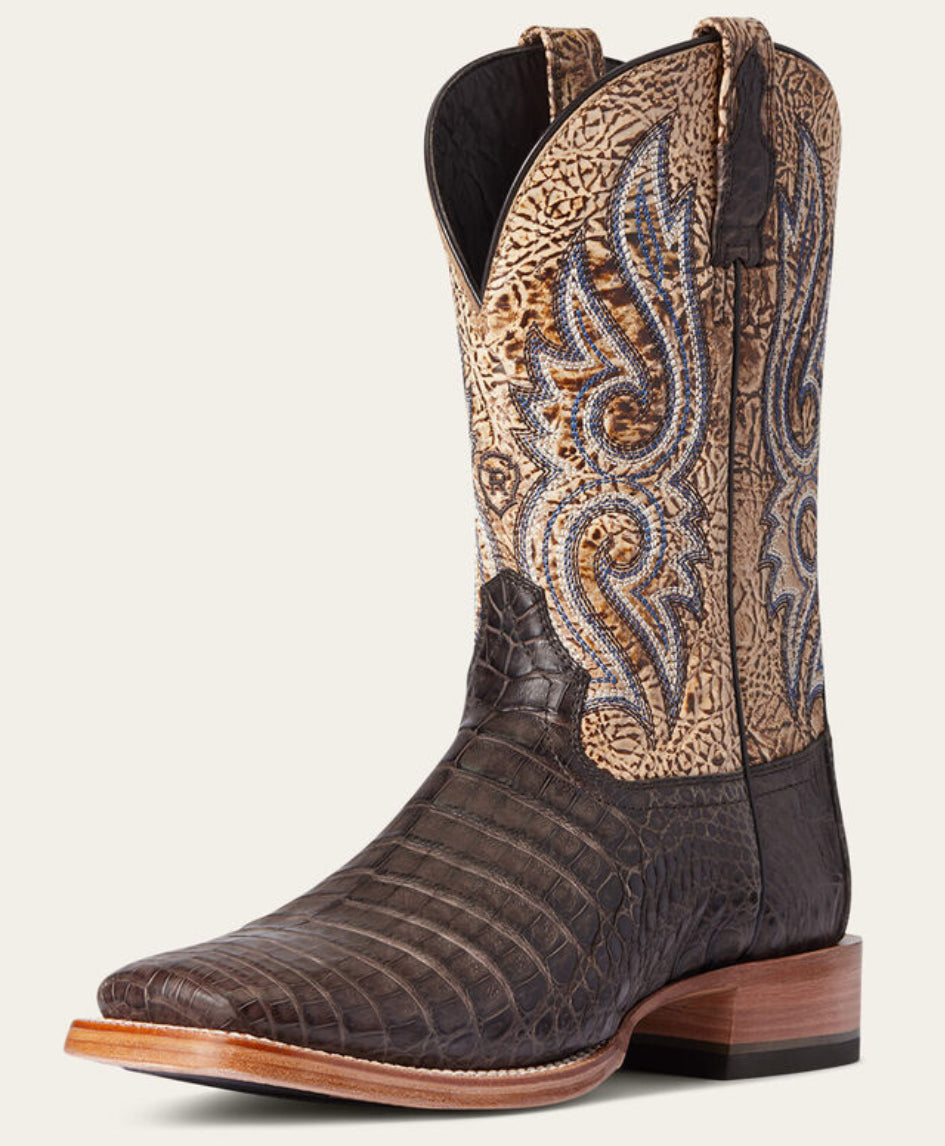 Ariat - Relentless Denton - CHOCOLATE CAIMAN BELLY