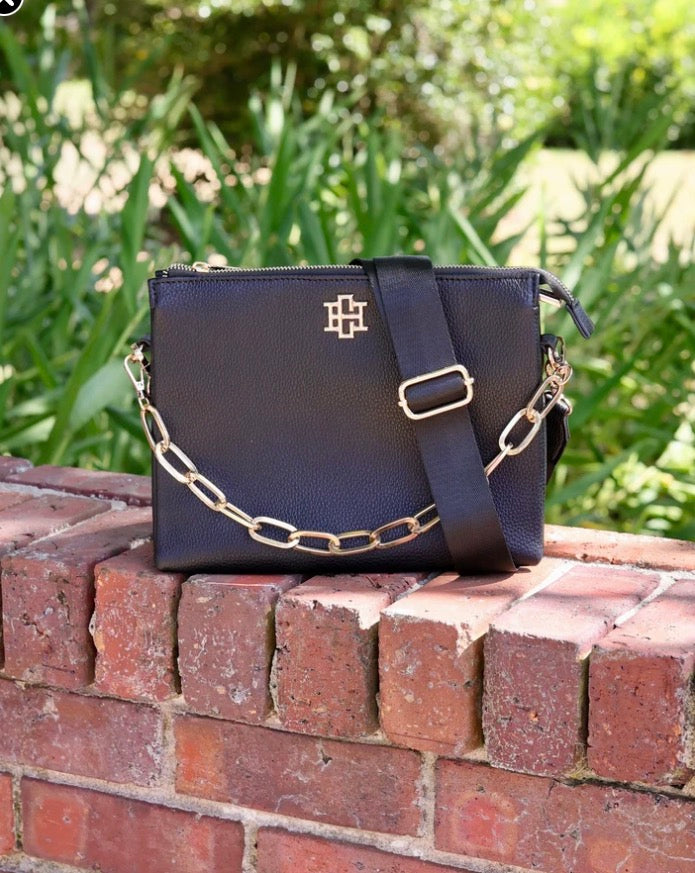 Caroline Hill Ariana Crossbody-Black