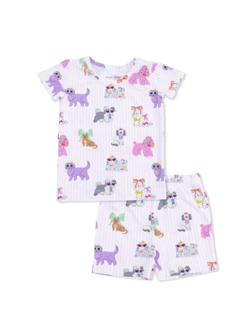 Angel Dear Loungewear Short Set-Fancy Dogs
