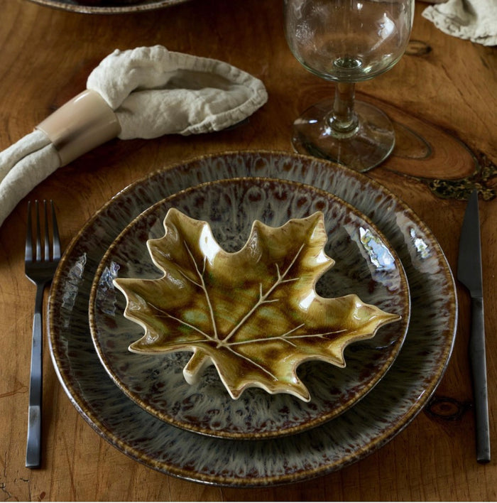 Costa Nova Maple Leaf 7”- Harvest Yellow