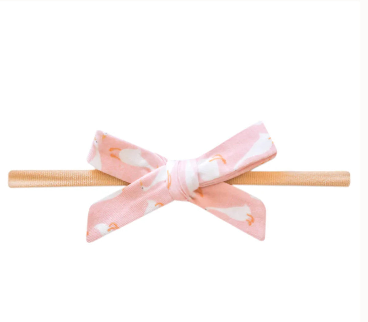 Copper Pearl Ribbon Nylon Bow