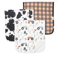 Copper Pearl Premium Burp Cloths