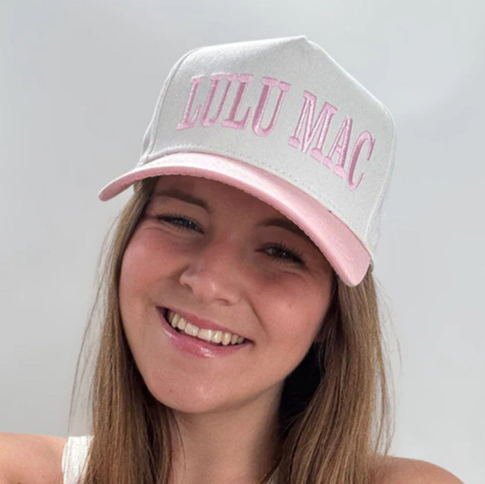LULU MAC CAP LIGHT PINK
