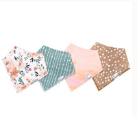 Copper Pearl Baby Bandana Bibs