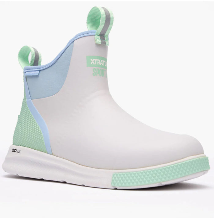 Xtratuf-Women's 6 in Ankle Deck Boot Sport-CLOUD MULTI