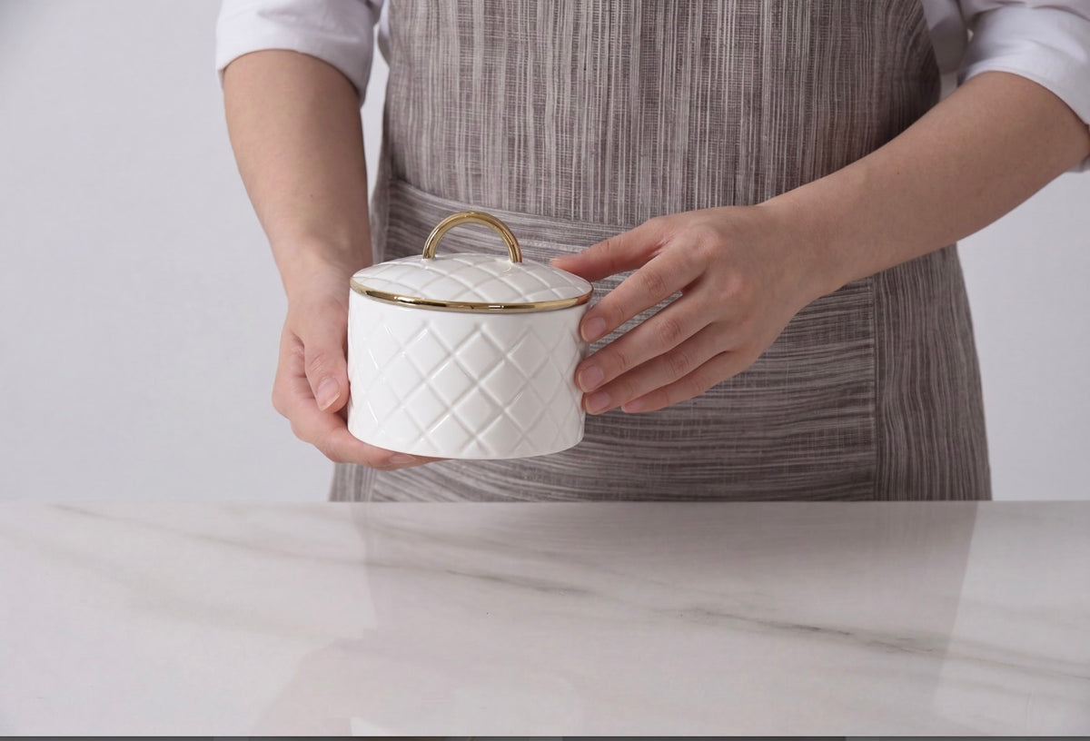 Pampa Bay Small Diamond Canister