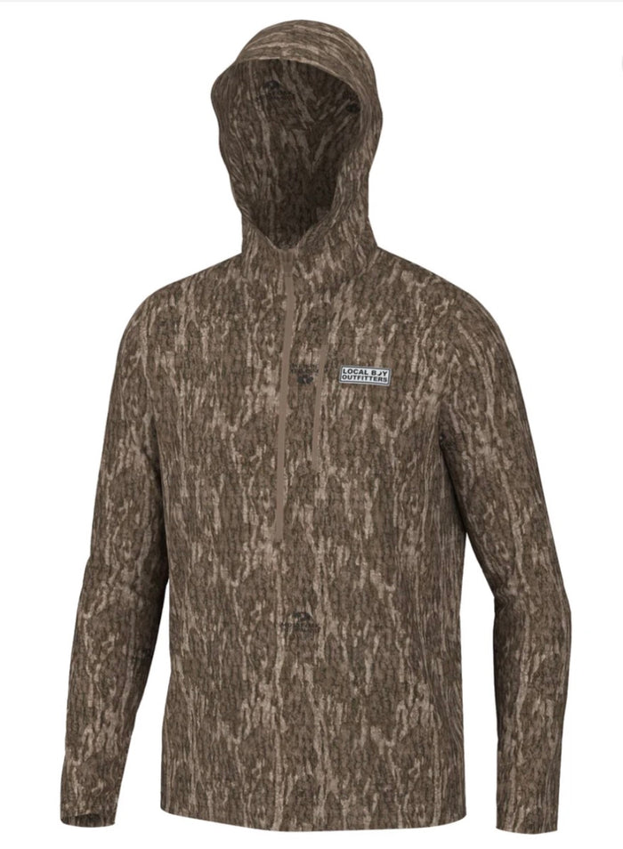 Local Boy-Waffle Half Zip Hoodie