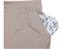 Burlebo Everyday Short 7” -COBBLESTONE KHAKI - DUCK HUNT POCKET