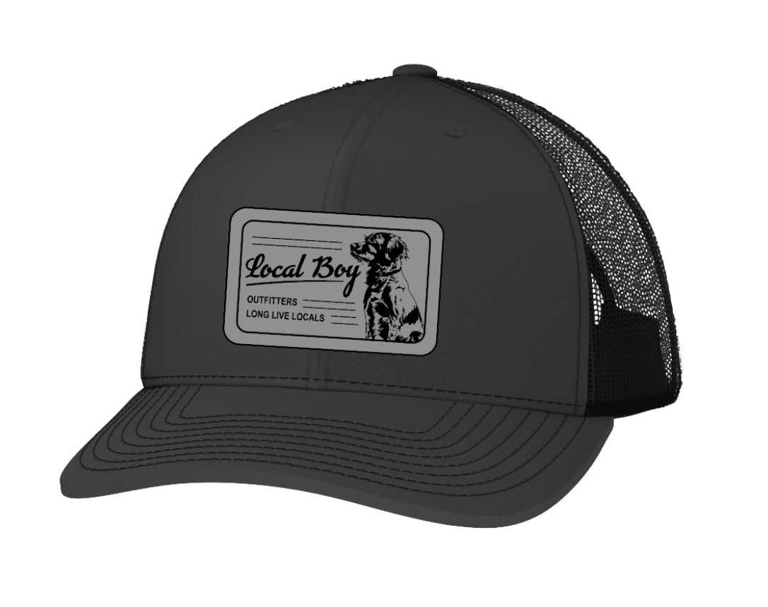 Local Boy-Scruffy Patch Trucker Hat