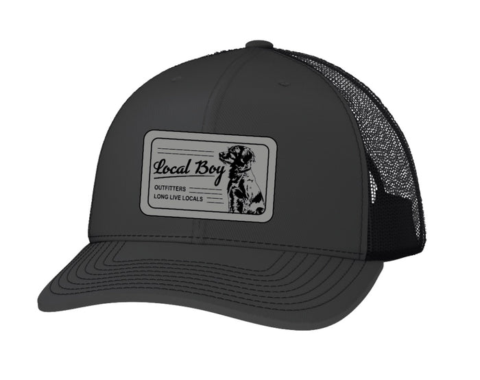 Local Boy-Scruffy Patch Trucker Hat