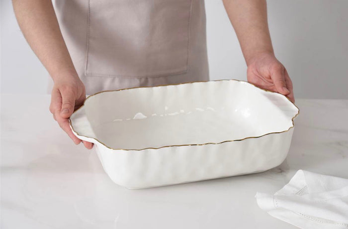 Pampa Bay 11″ x 9″ Rectangular Baking Dish in Portofino