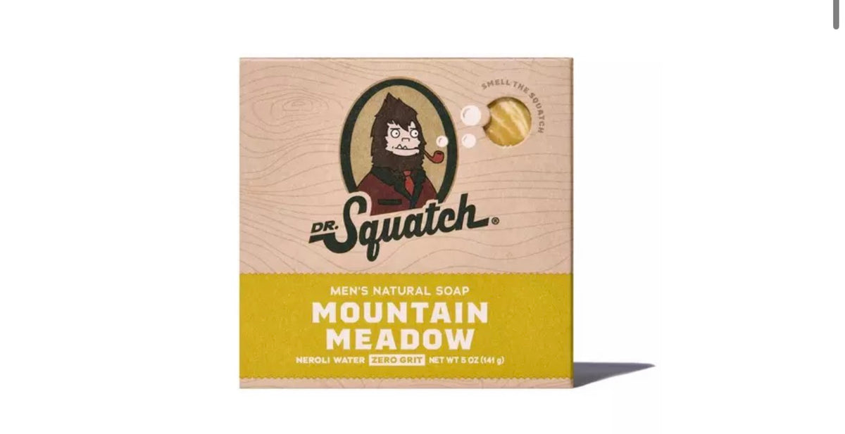 Dr. Squatch Bar Soap- Mountain Meadow
