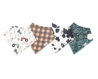 Copper Pearl Baby Bandana Bibs