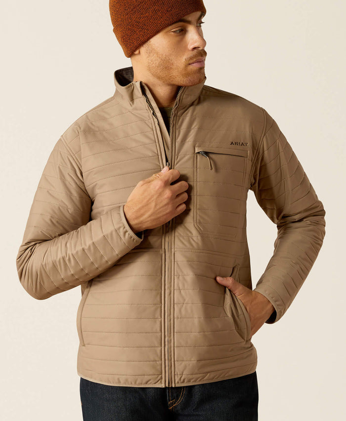 Ariat - Wylie Full Zip Jacket - Khaki